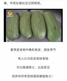 白瓜沾什么吃会中毒呢视频,沾此物中毒风险高